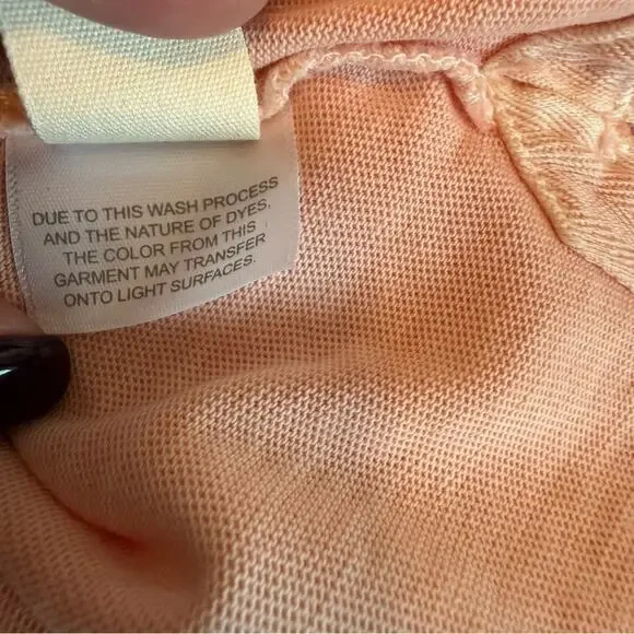 Madewell | NEW Relaxed Long Sleeve Raglan Tee Pale Blush Size Small - Picture 9 of 10